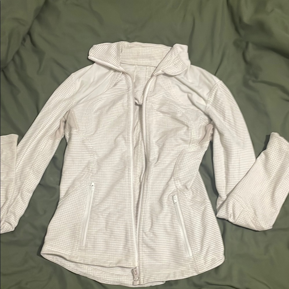 Lululemon White Define Jacket
